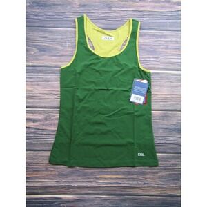 NUYU NEW Womens Size Large Colorado State University CSU Rams Yoga Tank Top